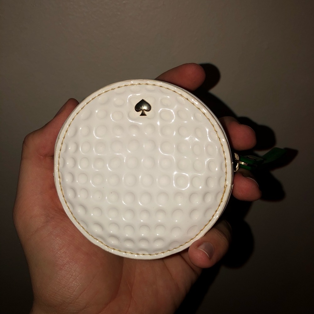 Kate Spade On Par golf ball purse/clutch RARE find